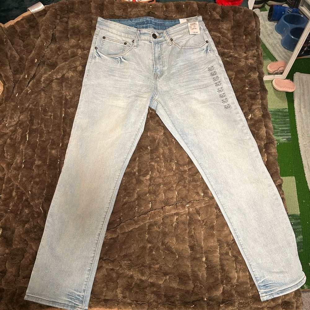 Rue 21 jeans blue faded brand new with tags (32,30)